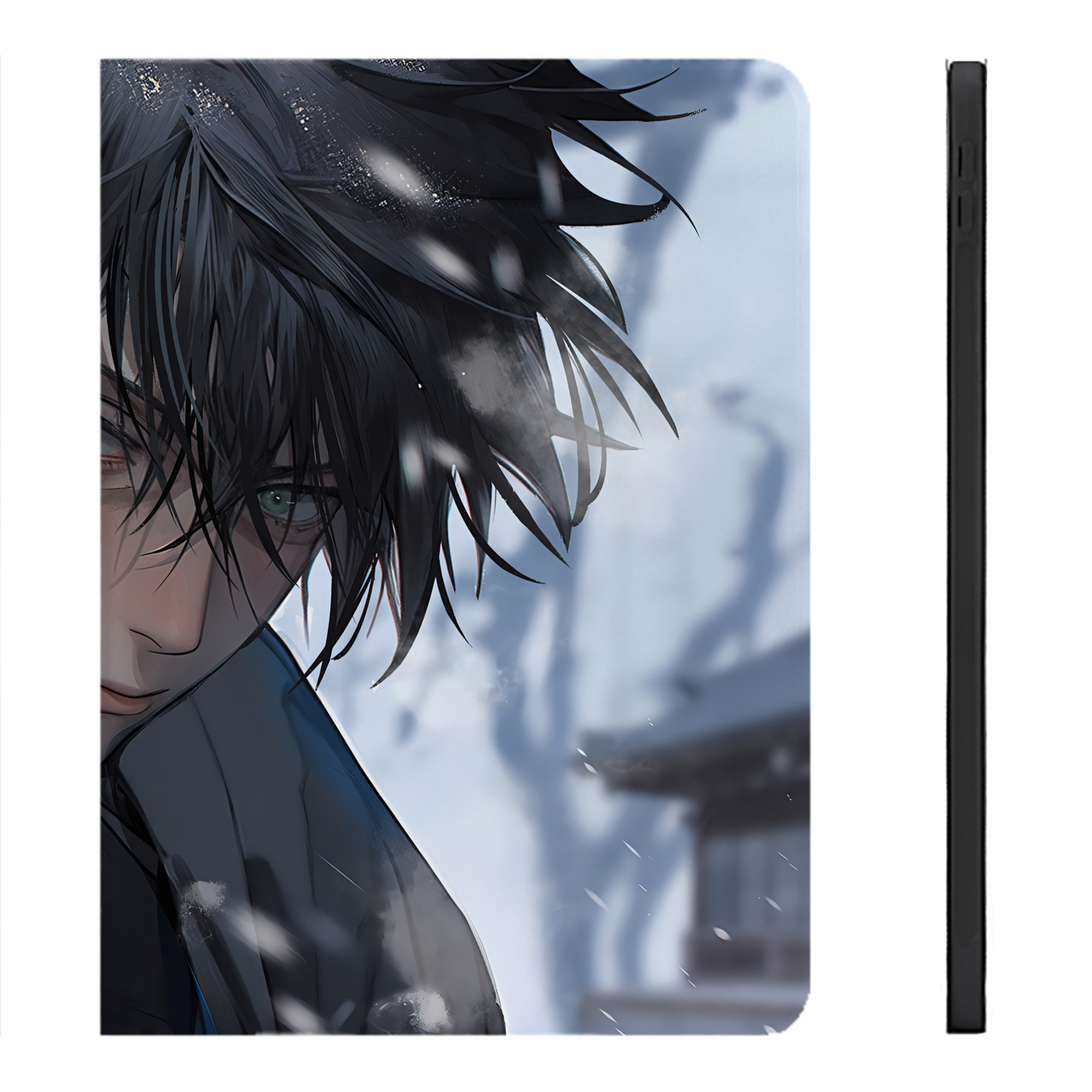 （画像用） 呪術廻戦 Jujutsu Kaisen IPadケース ペンホルダー付き ブックスタイルデザイン